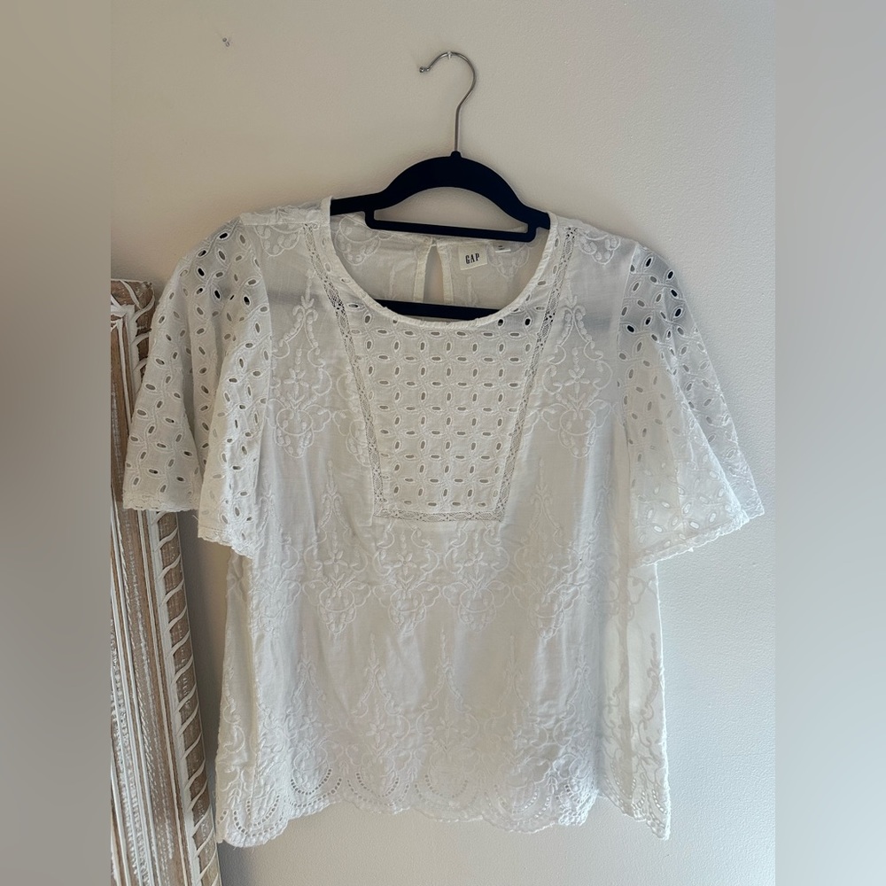 Gap Embroidered Top